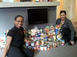 Kendra Smith, Clinic Assistant and Celina Ruiz, Front Desk Manager